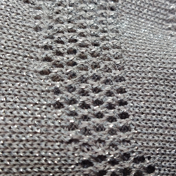 INC silver/gray sweater OX - Picture 4 of 5